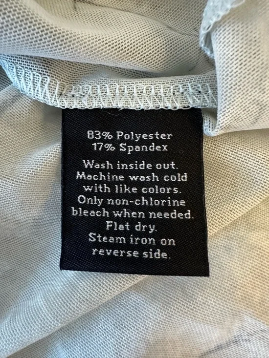 Rock & Republic Women’s Floral Gray Long Sleeve Top Size: Large - Picture 7 of 7